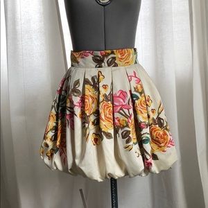Floral Bubble Skirt